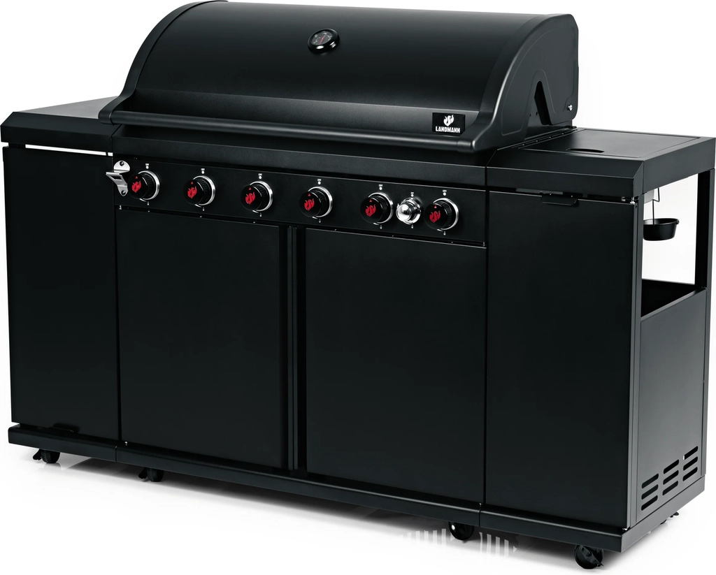 landmann gasgrill outdoor kitchen 6.1 maxx sort