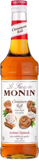 monin kanel snegl / cinnamon roll syrup fl 70