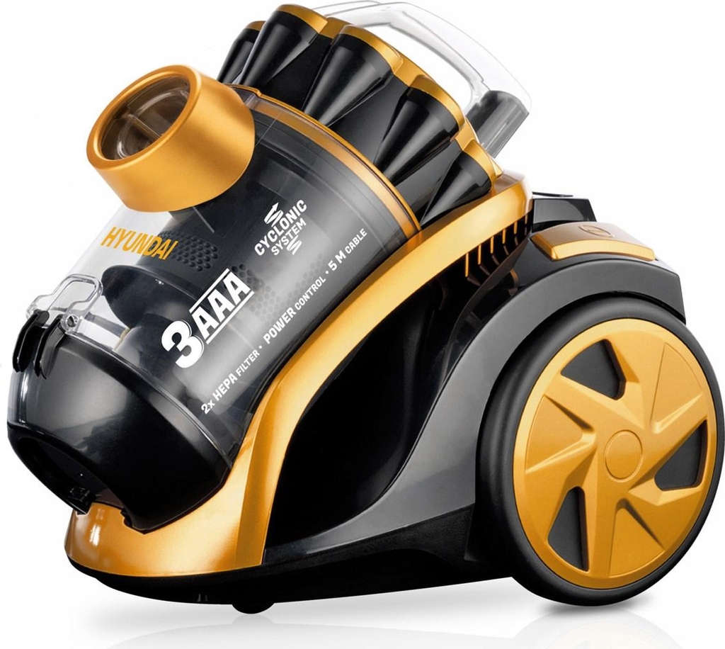 Hyundai VC014 Ledningsfri Støvsuger - 800W - 1,3L - Sort