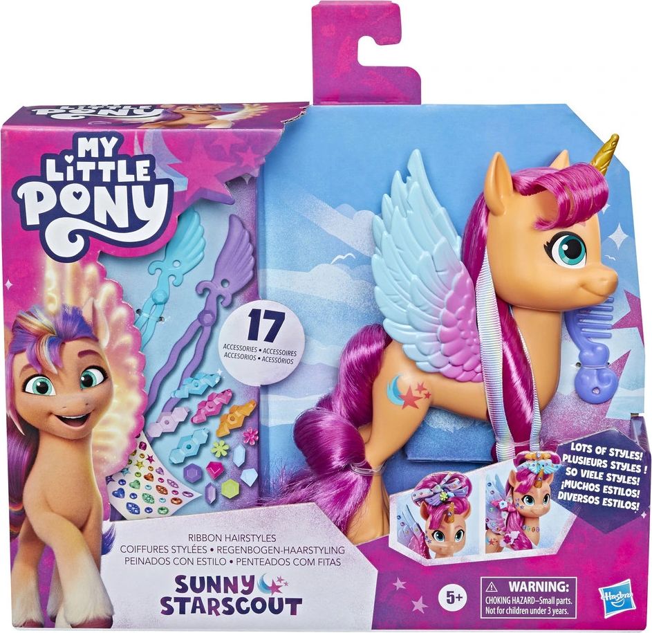 My Little Pony Ribbon Hairstyles Sunny Starscout