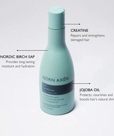 björn axén curl conditioner djupt återfuktande balsam 250 ml