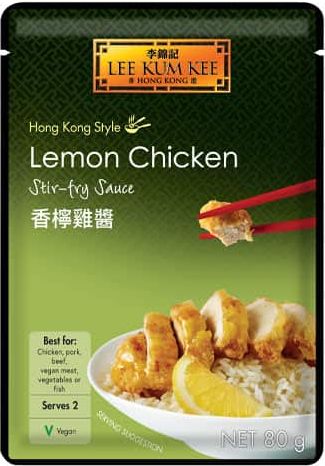 Lee Kum Kee Lemon Chicken Stir-Fry Sauce 80 g. - Andre saucer