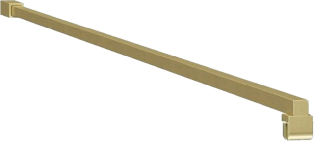 Mikelo Milobad Forhængsstang Til Brusevæg 110 Cm Messing