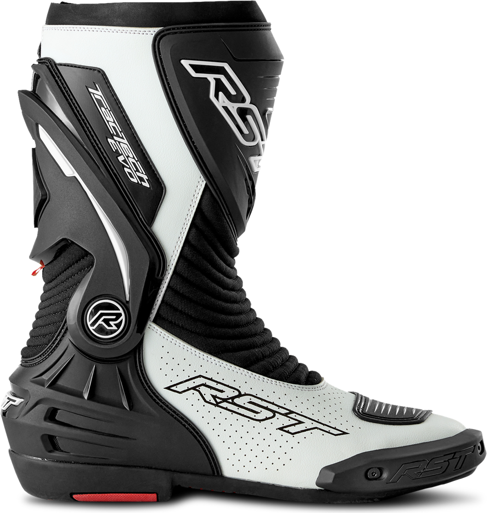 Rst MC-Støvler Tractech Evo D30 - Hvid
