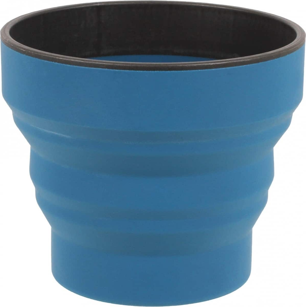 Lifeventure Silicone Ellipse Flexi-Mug, termomugg, mörkblå