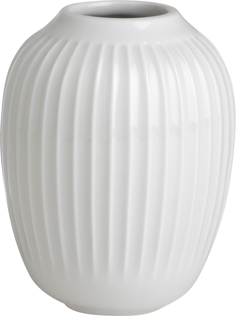 Kähler - Vase Hammershøi, H10,5 - Hvid
