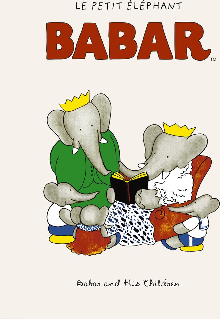 babar - meet babar and his family plakat