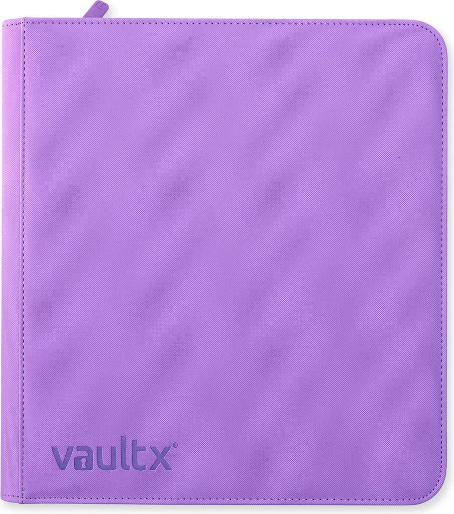 12-Pocket Exo-Tec® Zip Binder Just Purple