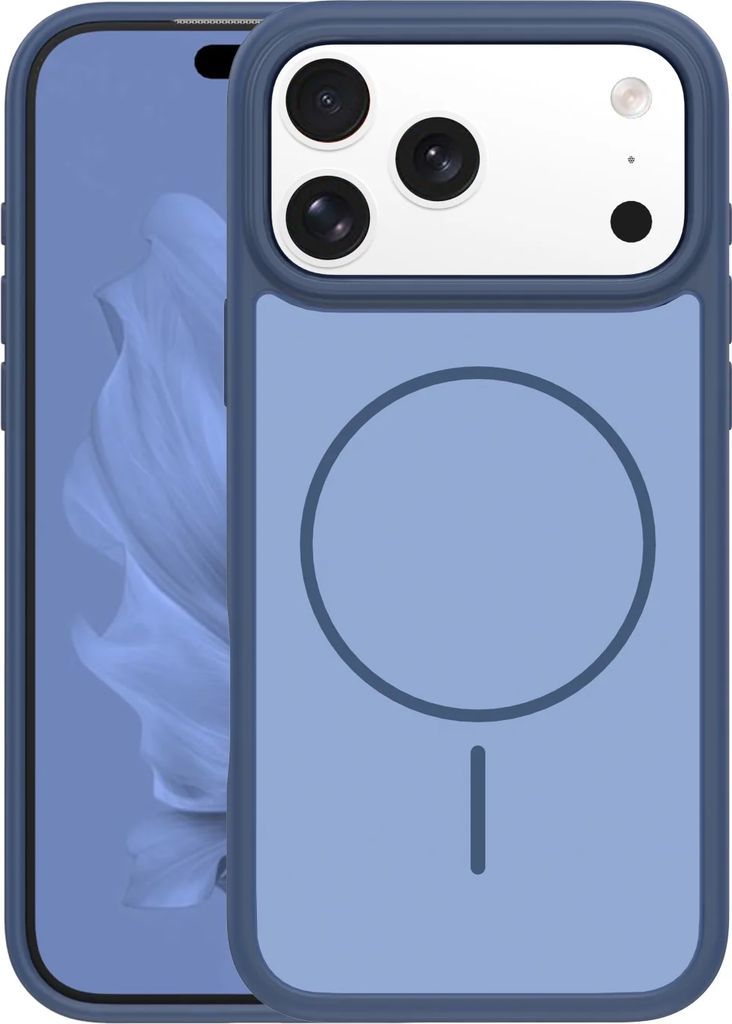 TFO Frame Thin Mag Cover til iPhone 17 Pro - Mørkeblå
