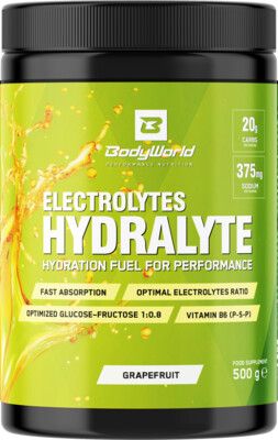 bodyworld electrolytes hydralyte 500 g