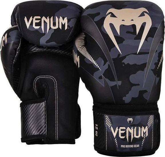 venum impact boksehandsker, mørk camo/sand