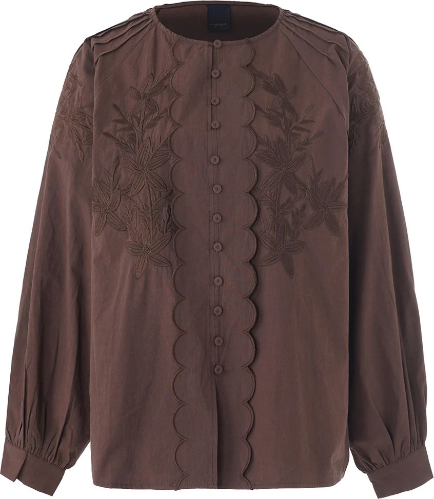 aloisia shirt - coffee bean