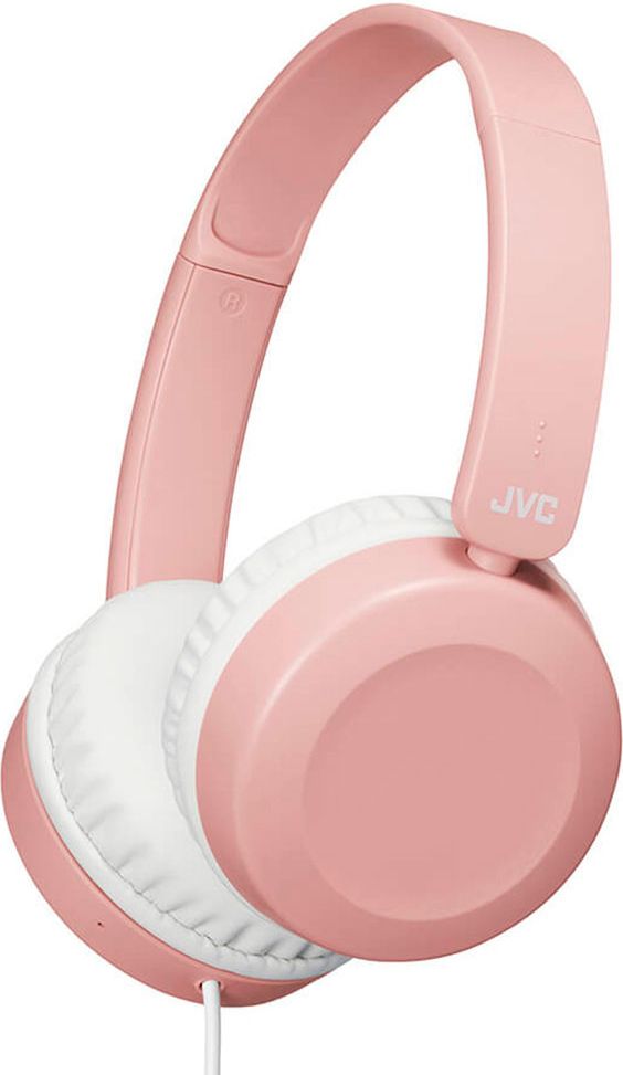 JVC HAS31 On-Ear hovedtelefon (med mikrofon) Rosa