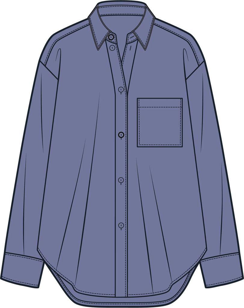 poplin women's shirt
