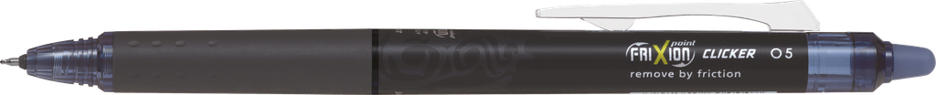 kulspetspenna frixion point clicker synergy-tip 0.5 blåsvart, raderbar