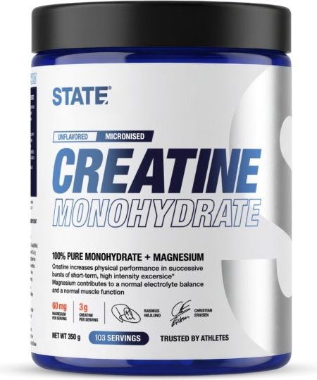 STATE Drinks Creatine 350g. Neutral Str. ONE SIZE Hvid Unisex
