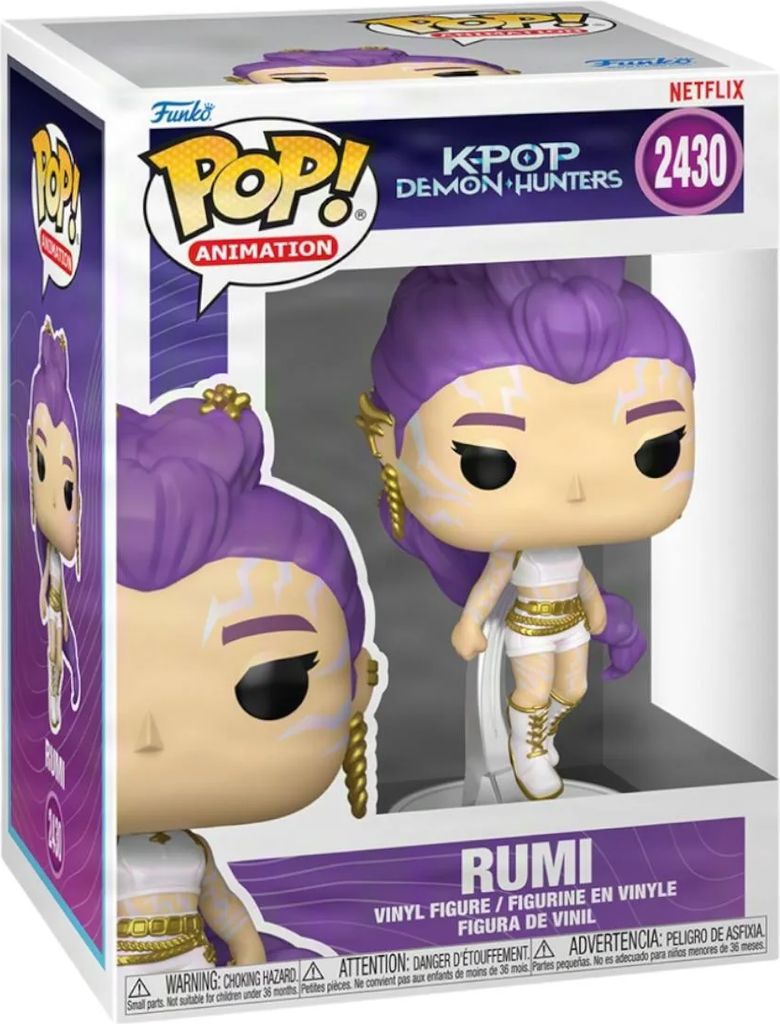 Funko Funko Pop Vinyl Kpop Dh&nbsp;Rumi W/Ch - Purple - ONE SIZE