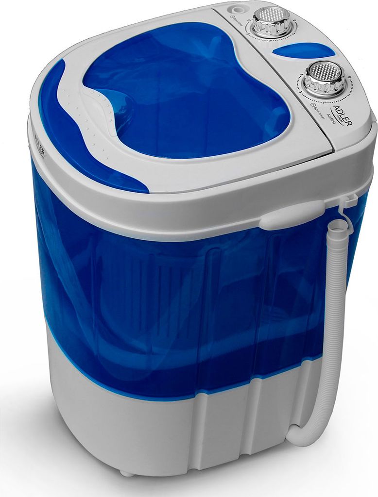 adler vaskemaskine med centrifuge (3kg/1kg) 400/580w