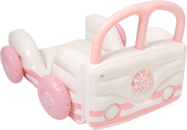 Sunnylife Summer Van Luftmadras - H 76 x B 108 x L 142 cm - PVC - Candy