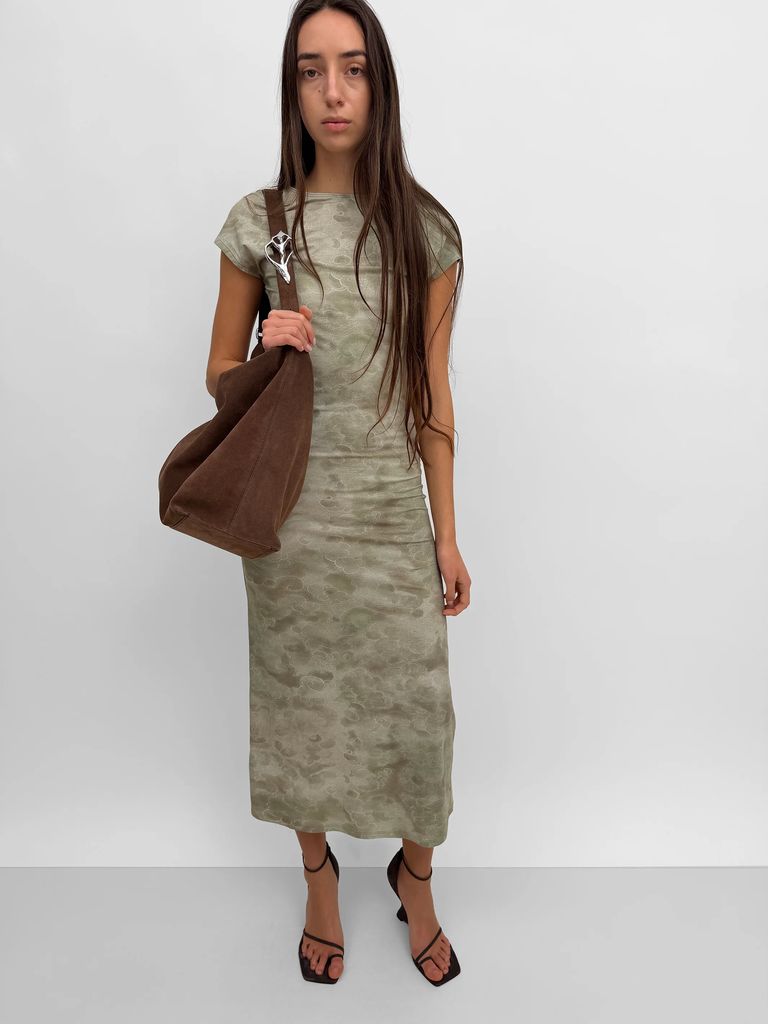 rodebjer otta dress clouds - maxikjoler