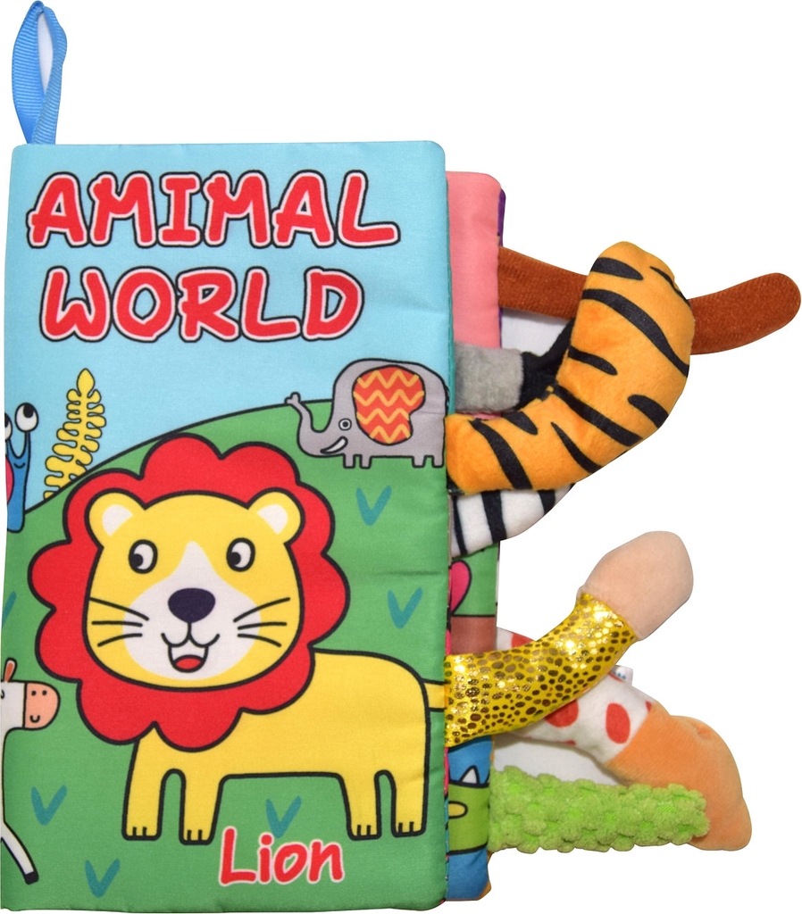 Happy Baby Happy Baby Tails Book - Multi/patterned - ONE SIZE
