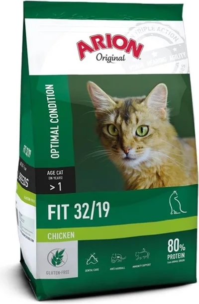 ARION - Cat Food - Original Fit - 7.5 Kg (Chicken)