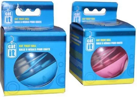 Catit - Cat Treat Ball Pink/Transparent Ø 8Cm