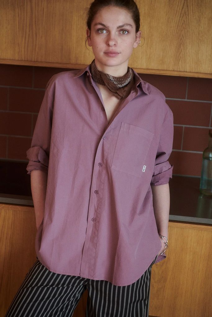 poplin women's shirt