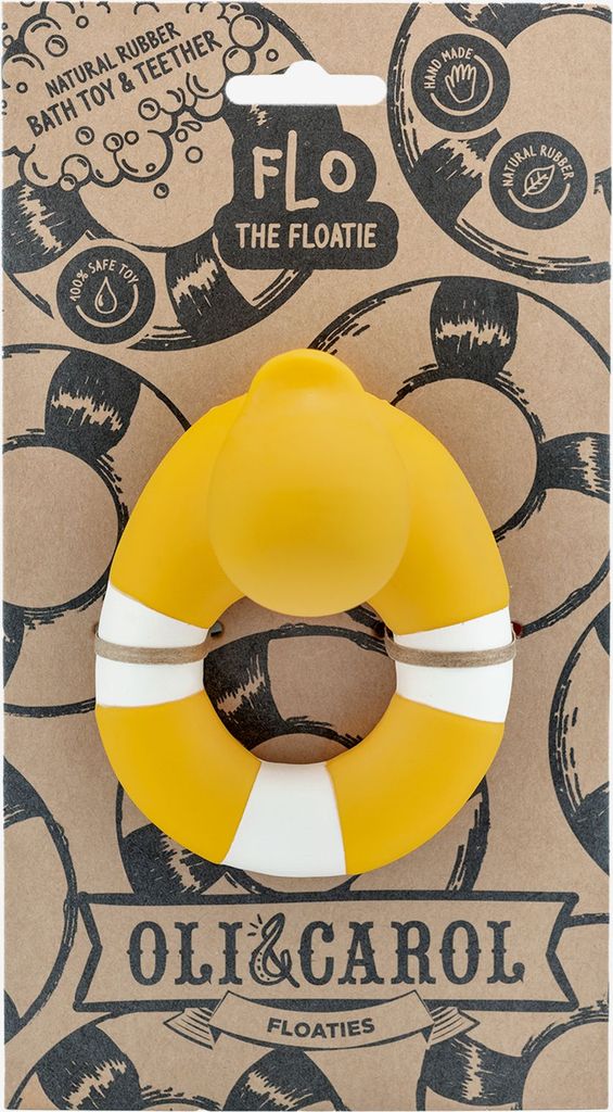 OLI & CAROL Flo The Floatie - Yellow - 10.3X 7.9X 6.4CM
