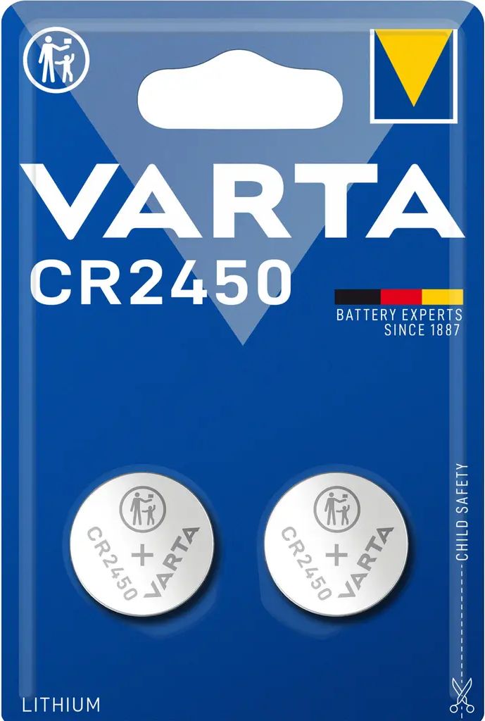 CR2430 3V Lithium Knapcelle batteri 2-pak