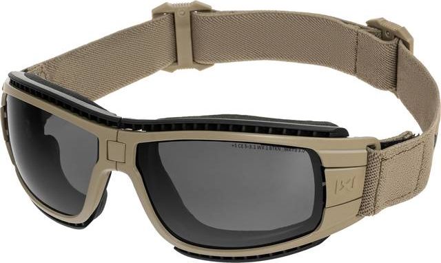 Wiley X Lynx Grey Clear Tan Frame