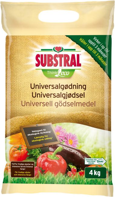 substral thinkeco universalgødning 4 kg