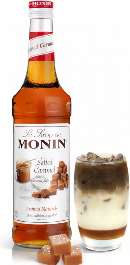 monin sirup salted caramel / saltet karamel fl 70
