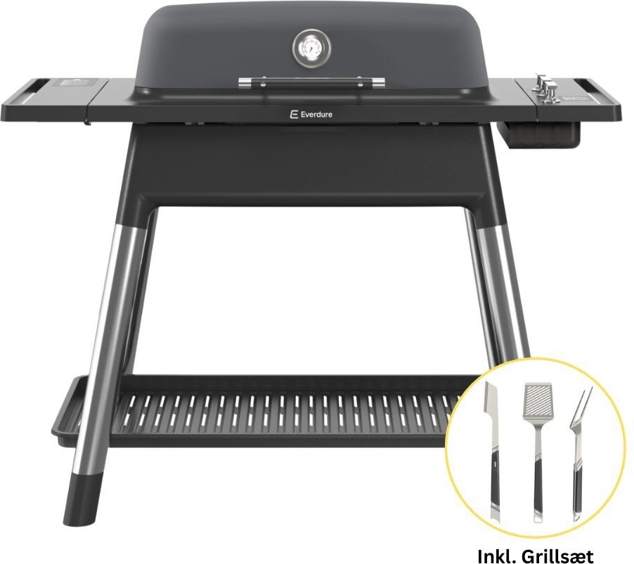 Everdure Furnace Gasgrill Gen III Graphite Med Grillsæt
