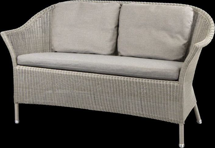 Cane-line Lansing 2 pers. sofa - Taupe