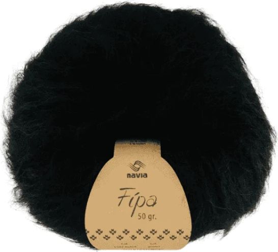 Navia Fipa Garn 1507 Svart