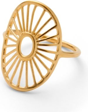 pernille corydon - daylight signature ring i forgyldt sølv