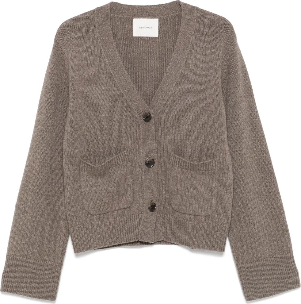 cardigan - danni - lisa yang - truffle - cashmere