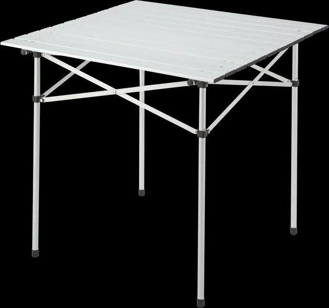 campingbord i aluminium 70 x 70 cm