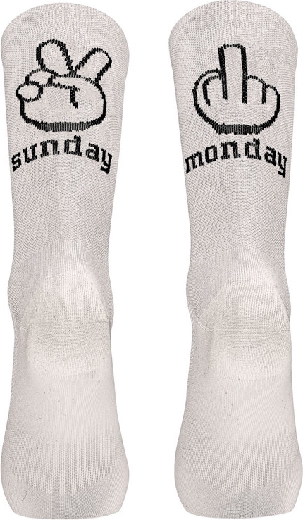 Northwave - Sunday Monday - Cykelstrømper - Hvid - L