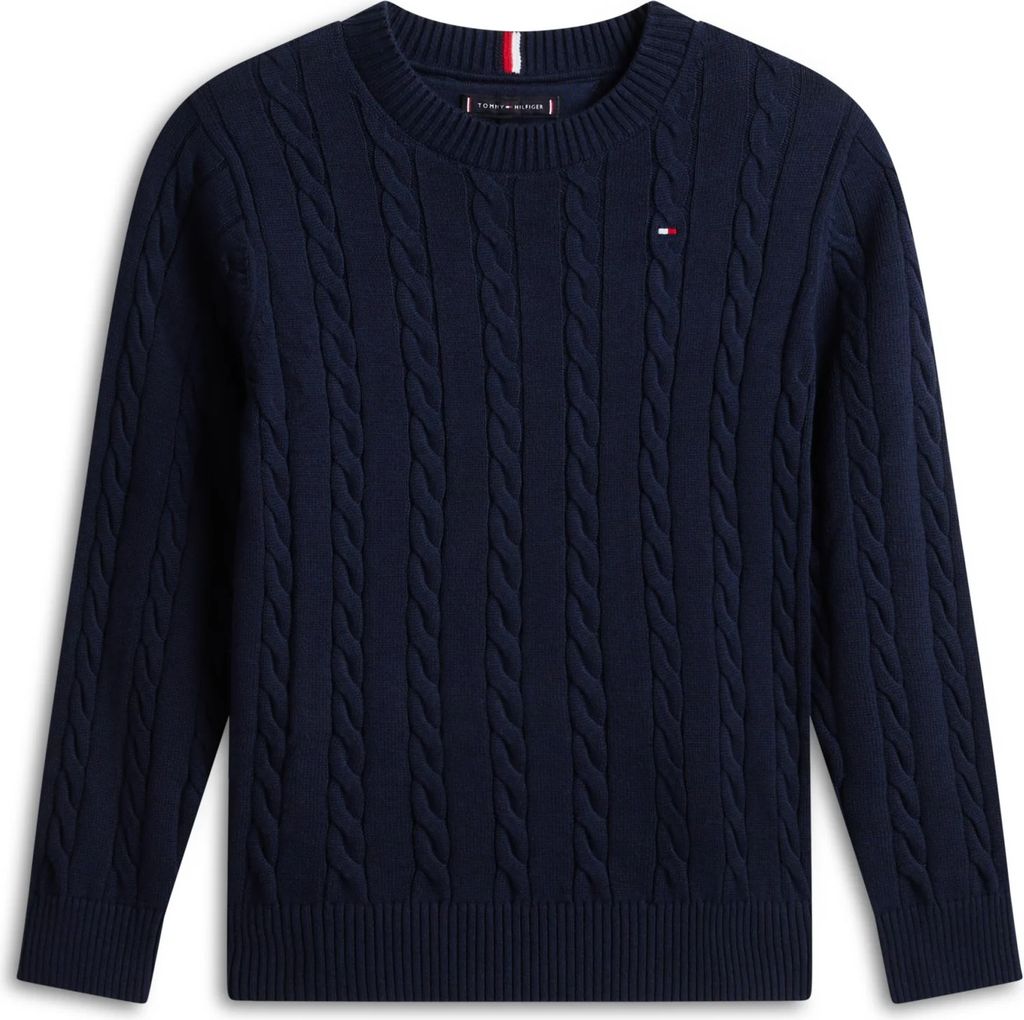TOMMY HILFIGER Pullover 'Essential'  navy