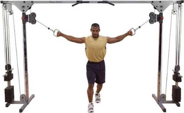Body Solid Cable Cross Med Vægtmagasin