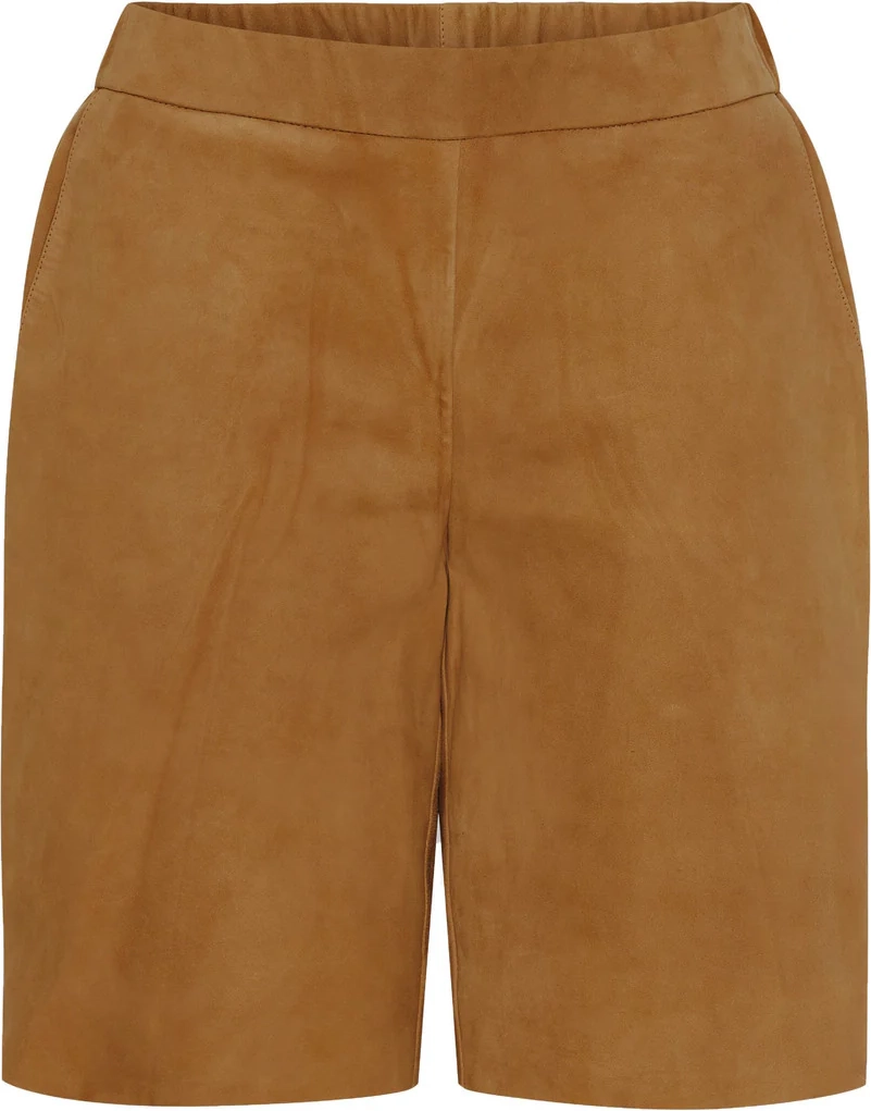notyz shorts - hamilton - caramel suede