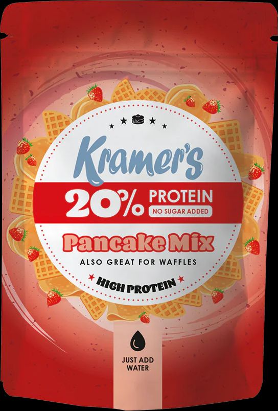 kramers protein pandekage- vaffel mix 300g