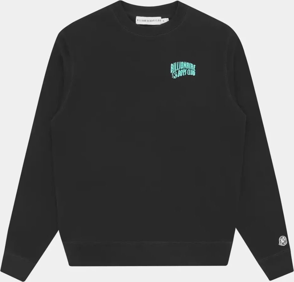 billionaire boys club small arch logo crew neck