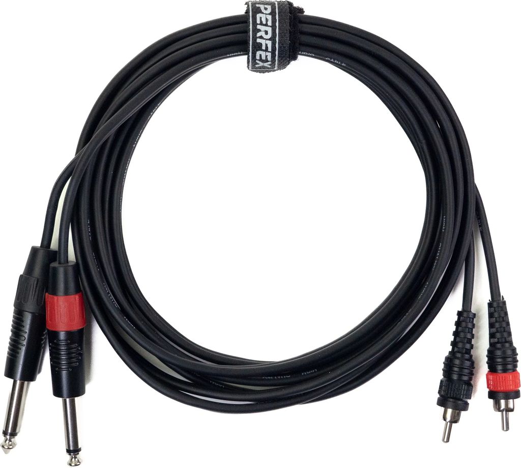 Perfex Jack Phono RCA Kabel 3m