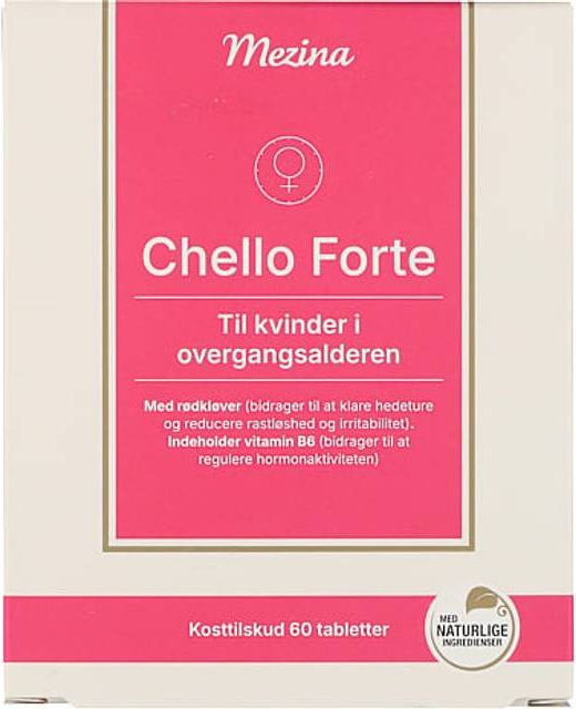Mezina Chello Forte Overgangsalder 60 Stk