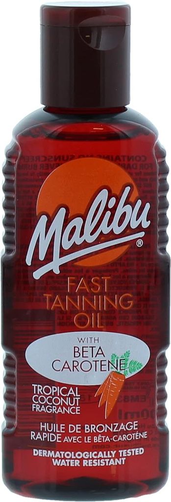 Malibu Fast Tanning Oil 100ml
