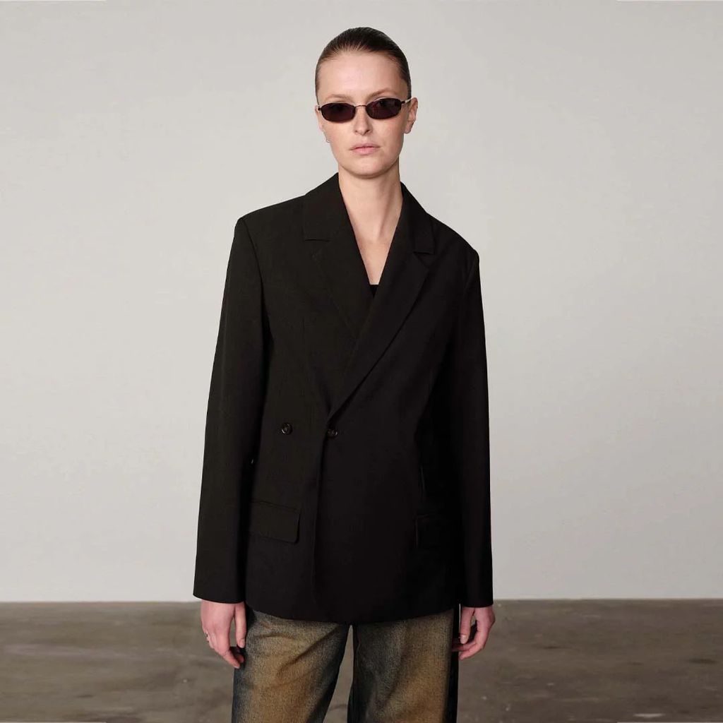 herskind amalfi regular blazer - sort