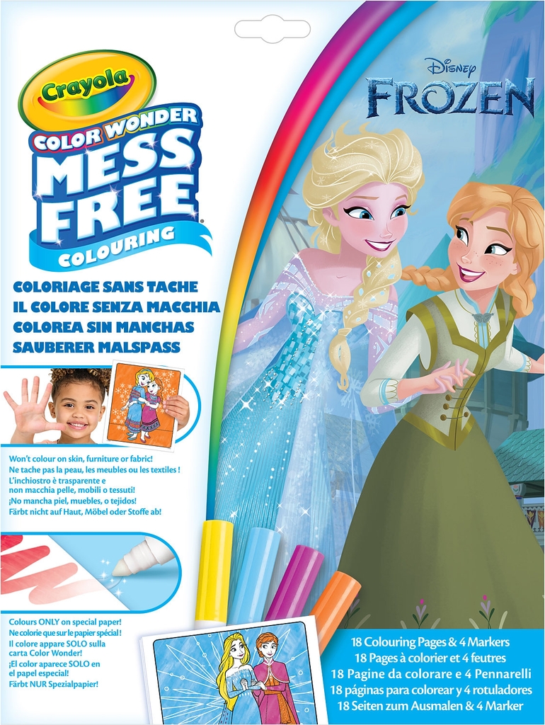 Crayola Frozen Color Wonder Färgläggningsset